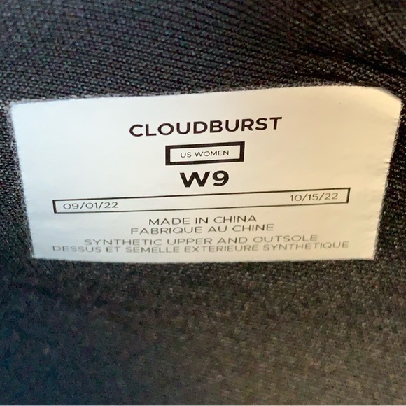 NWOB Vessi Cloudburst High Top Waterproof Shoes in Peak Black size 9 - Picture 15 of 16